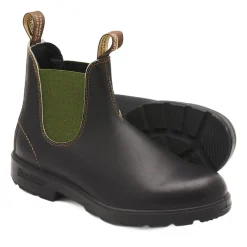 Boots|Boots-Blundstone 519 Chelsea Boots Stout Brown/Olive