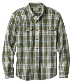 Shirts-L.L.Bean 1912 Field Flannel Plaid Shirt for Men (SALE)