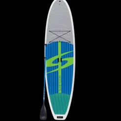 Sup & Kayak-Surf Tech 11'6" Lido Stand Up Paddleboard Utility Armor - Grey