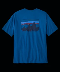 T-Shirts-Patagonia 73 Skyline Organic T-Shirt for Men