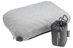 Sleeping Bags & Pads-Cocoon Air-Core Travel Pillow Grey/Charcoal