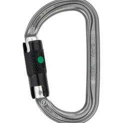 Climbing-Petzl AM'D Ball-Locking Carabiner None