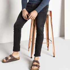 Sandals-Birkenstock Arizona Soft Footbed Oiled Leather Sandals for Men (Regular) Habana