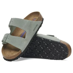 Sandals-Birkenstock Arizona Soft Footbed Suede Leather Sandals