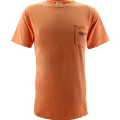 T-Shirts|T-Shirts-Half-Moon Outfitters Badge Logo Short Sleeve Pocket T-Shirt (FINAL SALE) Horizon