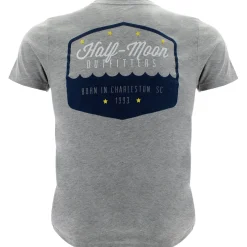 Tops-Half-Moon Outfitters Badge Logo Short Sleeve T-Shirt for Kids
