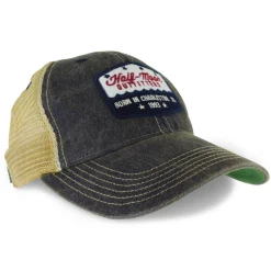 Head & Neckwear-Half-Moon Outfitters Badge Trucker Hat for Kids