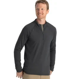 Sweaters & Hoodies|Performance-Free Fly Apparel Bamboo Flex Quarter Zip Pullover for Men