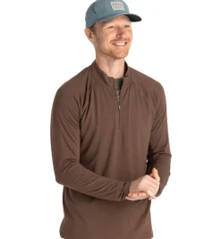 Sweaters & Hoodies|Performance-Free Fly Apparel Bamboo Flex Quarter Zip Pullover for Men