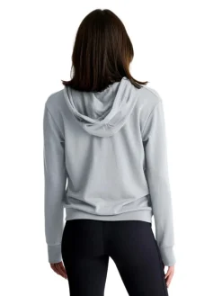 Sweaters & Hoodies-Free Fly Apparel Bamboo Lightweight Fleece Zip Hoodie for Women