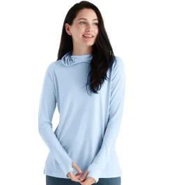 Sweaters & Hoodies|Performance Shirts-Free Fly Apparel Bamboo Lightweight Hoodie II for Women