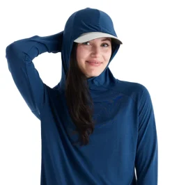 Sweaters & Hoodies|Performance Shirts-Free Fly Apparel Bamboo Lightweight Hoodie II for Women