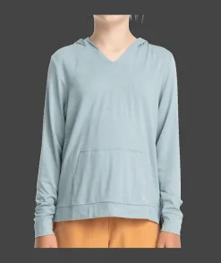 Tops-Free Fly Apparel Bamboo Shade Hoodie for Girls