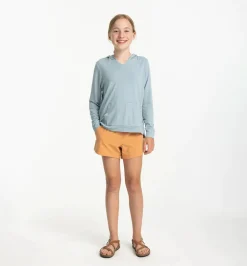 Tops-Free Fly Apparel Bamboo Shade Hoodie for Girls