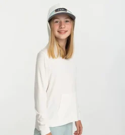 Tops-Free Fly Apparel Bamboo Shade Hoodie for Girls