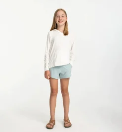 Tops-Free Fly Apparel Bamboo Shade Hoodie for Girls