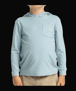 Tops-Free Fly Apparel Bamboo Shade Hoodie for Toddlers