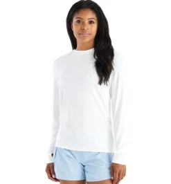 Shirts-Free Fly Apparel Bamboo Shade Long Sleeve Shirt II for Women