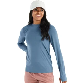 Shirts-Free Fly Apparel Bamboo Shade Long Sleeve Shirt II for Women