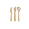 Cookware-Bambu BAMBOO SPOON, KNIFE & FORK SET