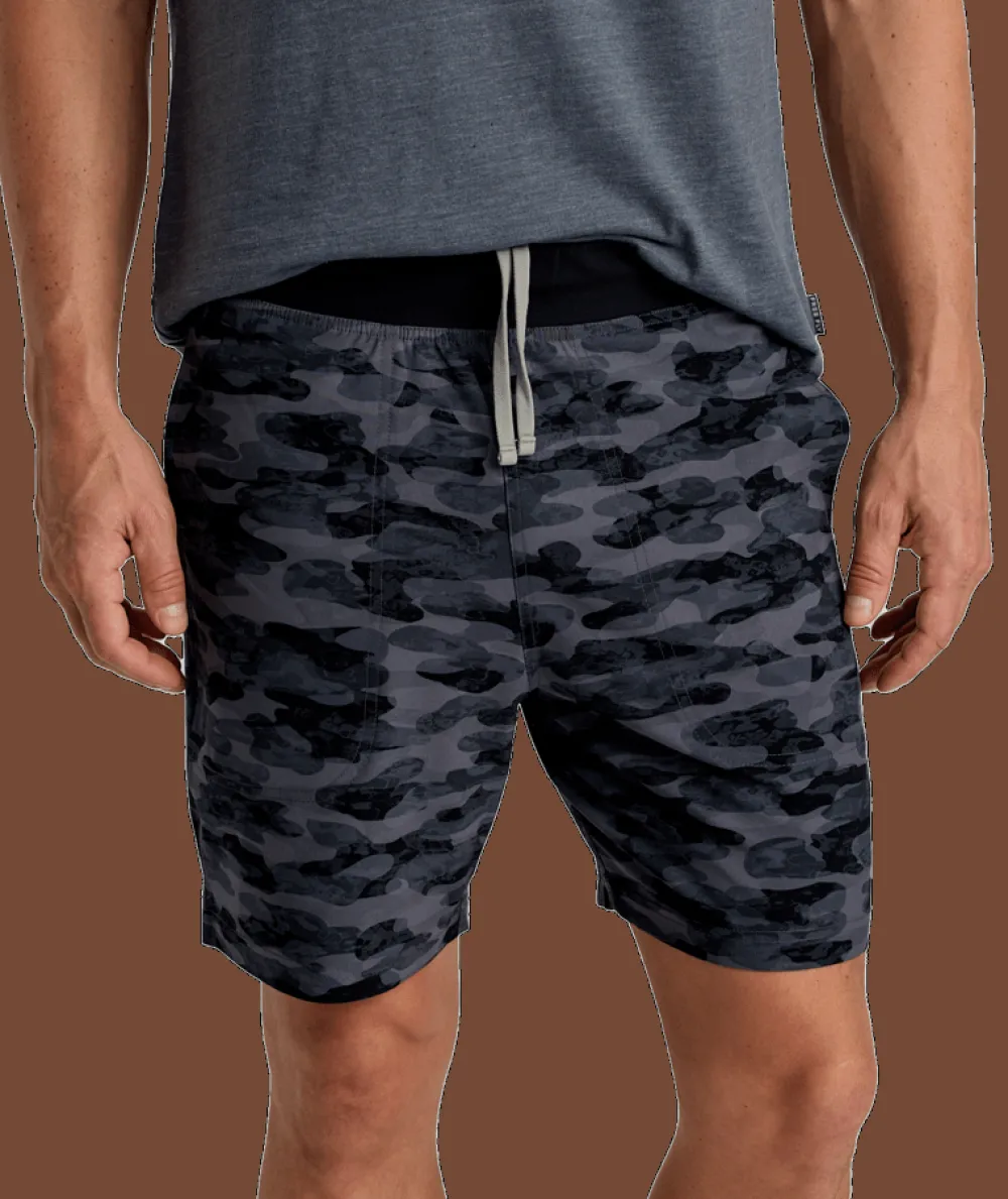 Shorts-Free Fly Apparel Bamboo-Lined Active Breeze Short for Men - 7"