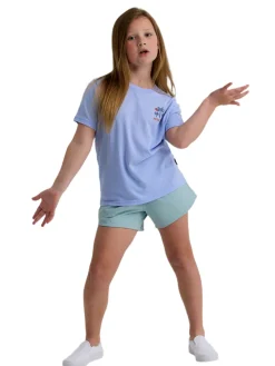 Tops-Free Fly Apparel Beach Access Tee for Youth Heather Lavender