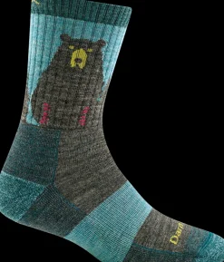 Socks-Darn Tough Bear Town Micro Crew Light Cushion Socks for Women