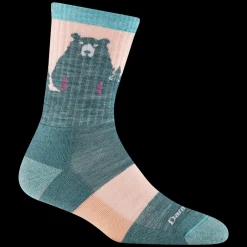 Socks-Darn Tough Bear Town Micro Crew Light Cushion Socks for Women