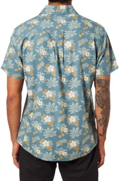 Shirts-Katin Benji Shirt for Men (SALE) Atlantic Green
