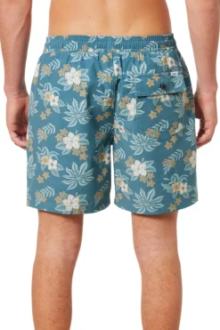 Swimwear|Shorts-Katin Benji Volley for Men (FINAL SALE) Atlantic Green
