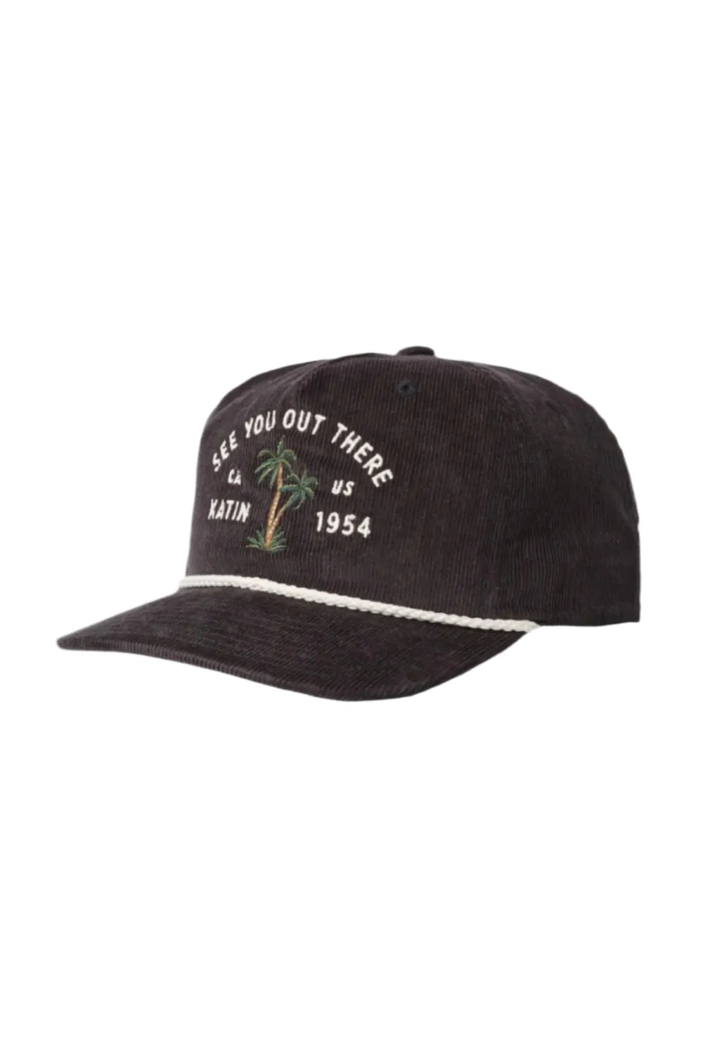 Head & Neckwear-Katin Bermuda Corduroy Hat for Men Black