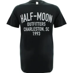 T-Shirts|T-Shirts-Half-Moon Outfitters Block Short Sleeve T-Shirt