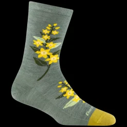 Socks-Darn Tough Blossom Crew Lightweight Lifestyle Socks for Women
