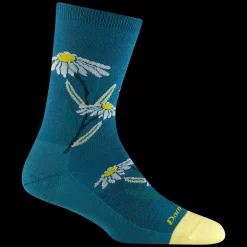 Socks-Darn Tough Blossom Crew Lightweight Lifestyle Socks for Women