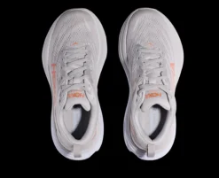 Shoes-Hoka Bondi 8 Shoes for Women Harbor Mist/Lunar Rock