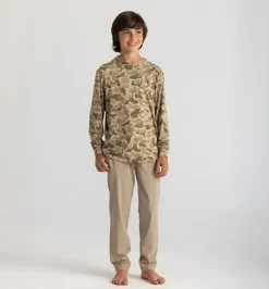 Bottoms-Free Fly Apparel Breeze Pants for Boys Sandbar