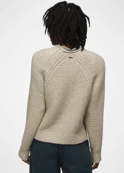 Sweaters & Hoodies-Prana Cades Cove Sweater for Women (SALE) Oatmeal