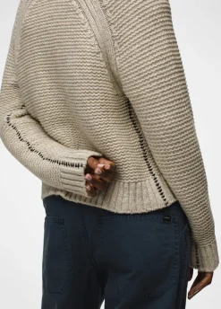 Sweaters & Hoodies-Prana Cades Cove Sweater for Women (SALE) Oatmeal