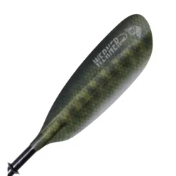 Sup & Kayak-Werner Paddles Camano Hooked Straight Shaft Paddle Bass Green