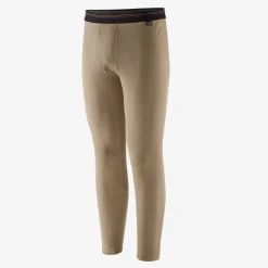 Baselayers & Underwear-Patagonia Capilene Midweight Bottoms for Men Seabird Grey