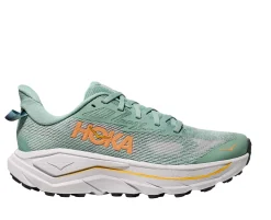 Shoes-Hoka Challenger 8 Shoes for Women Jade / Cosmic Grey