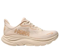 Shoes-Hoka Clifton 10 Wide Shoes for Women Vanilla/Birch