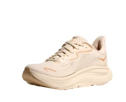 Shoes-Hoka Clifton 10 Wide Shoes for Women Vanilla/Birch