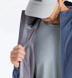 Casual|Rain & Snow Wear-Free Fly Apparel Cloudshield Rain Jacket for Men