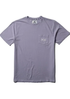 T-Shirts-Vissla Coastwide Short-Sleeved Pocket Tee Shirt for Men
