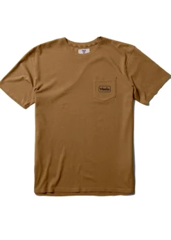 T-Shirts-Vissla Coastwide Short-Sleeved Pocket Tee Shirt for Men