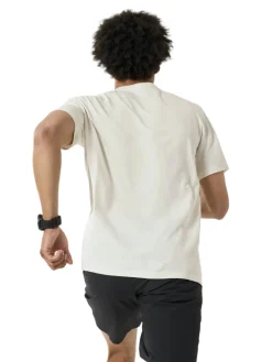 T-Shirts|Shirts-Arc'Teryx Cormac Crew Neck Short Sleeve Shirt for Men Arctic Silk Heather II