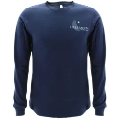 T-Shirts|T-Shirts-Half-Moon Outfitters Crescent Logo Long Sleeve T-Shirt (FINAL SALE)