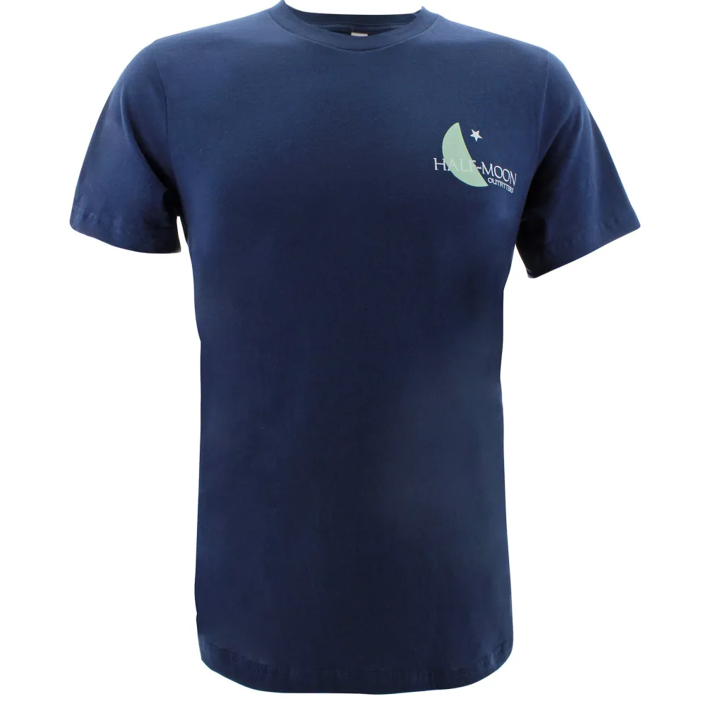 T-Shirts|T-Shirts-Half-Moon Outfitters Crescent Logo Short Sleeve T-Shirt (FINAL SALE)