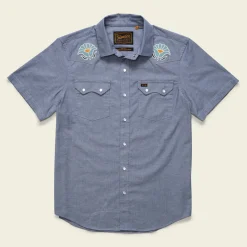 Shirts-Howler Brothers Crosscut Deluxe Short Sleeve Shirt for Men